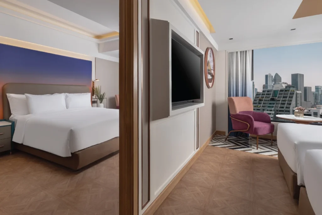 Deluxe Connecting Room for families at Pipa Hotel